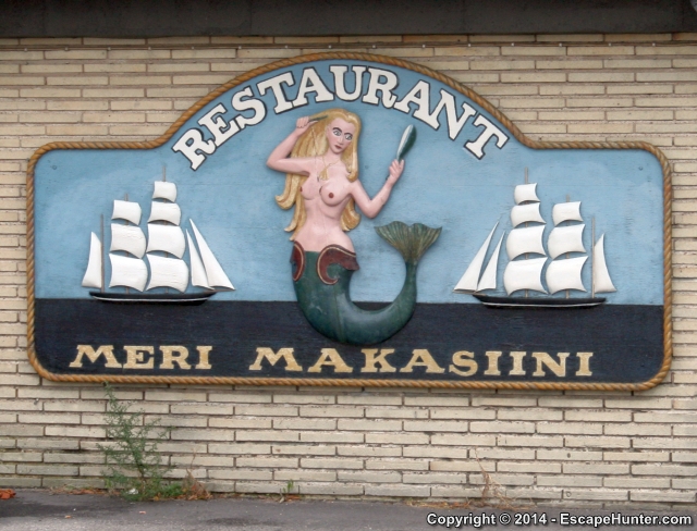 Restaurant in the port area