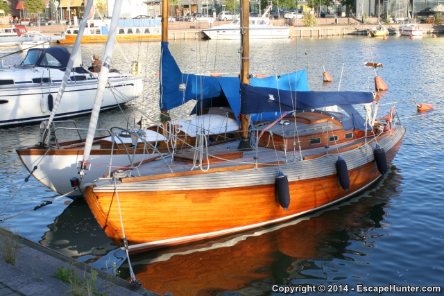 Wooden yachts