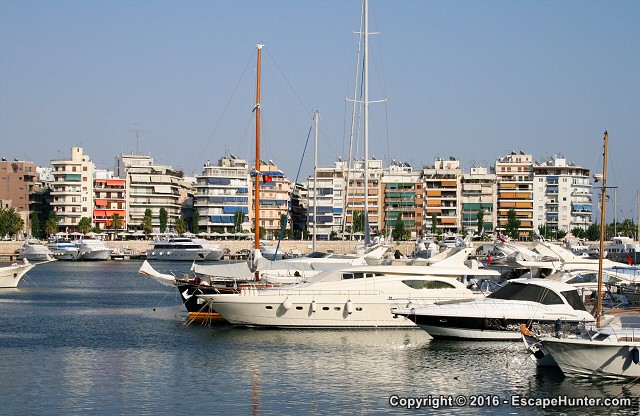 Luxury yachts in Passalimani Marina