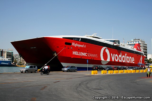 Hydrofoil ferry