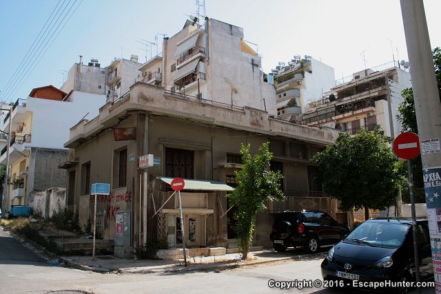 Residential quarter in Piraeus