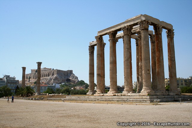 Temple of Zeus - the columns