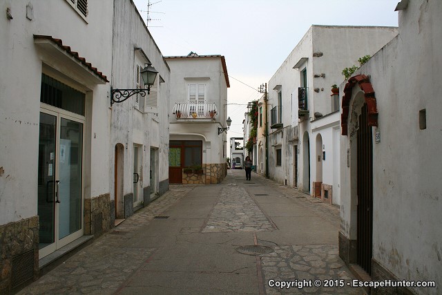 Very quiet street in Anacapri