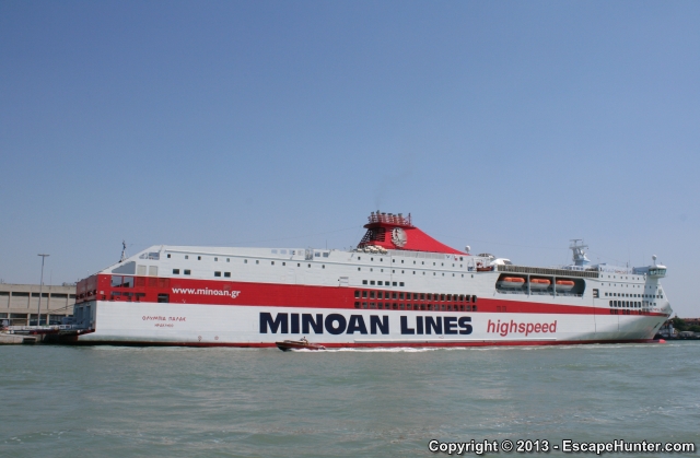 Minoan Lines ferry boat