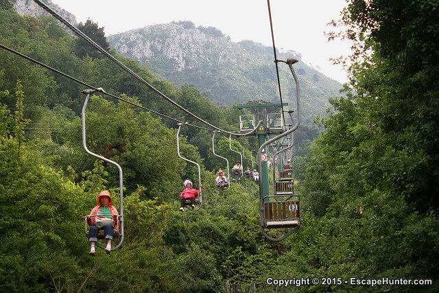Chairlift to Monte Solaro