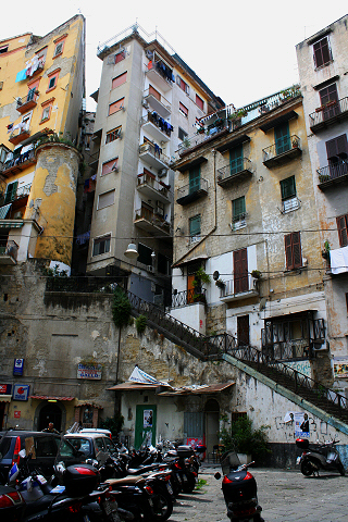 Slumish blocks in Naples