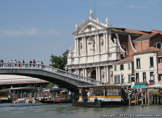 Ponte degli Scalzi in Venice