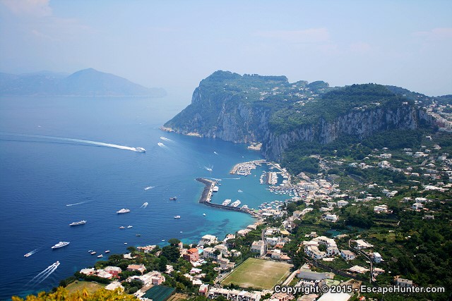 Beautiful view of Capri