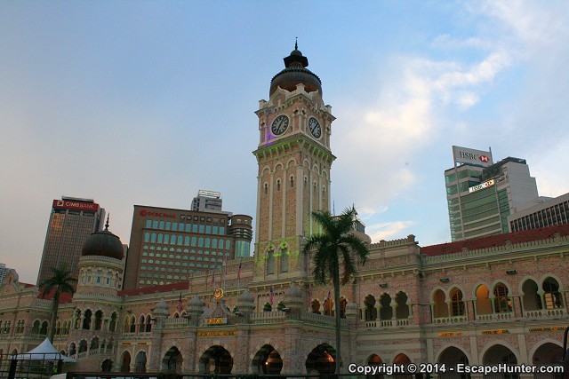Sultan Abdul Samad Building clock tower
