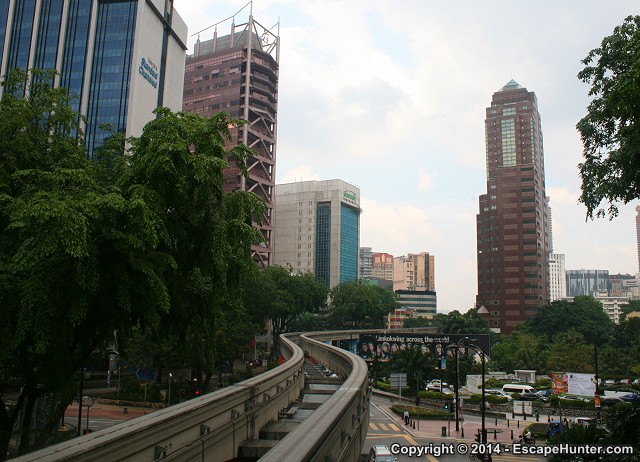 Central KL skyscrapers