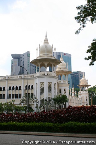 Kuala Lumpur train station building