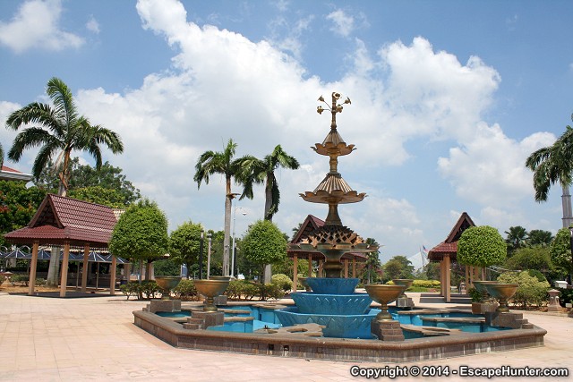 Water fountain in Putrajaya