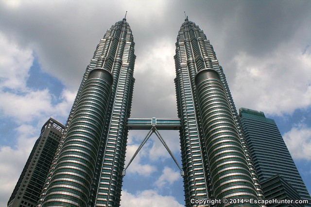 The Petronas Twin towers - Kuala Lumpur, Malaysia