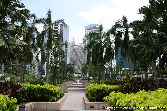 Petronas Towers small park