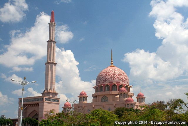 Putra Mosque with minaret