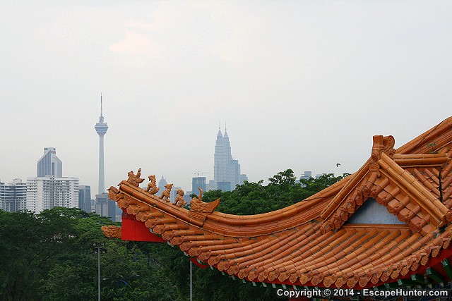 Kuala Lumpur with pagoda roof