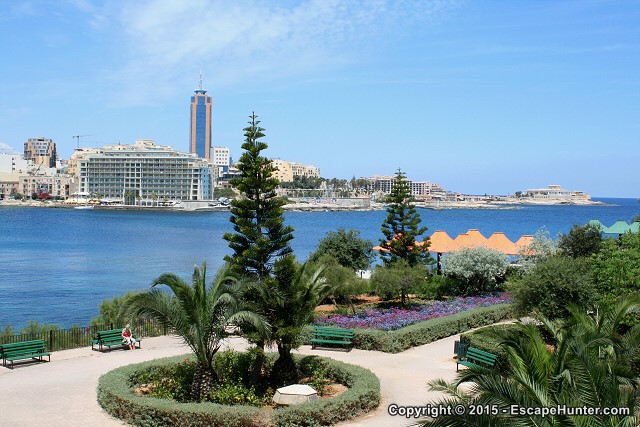 View from Sliema