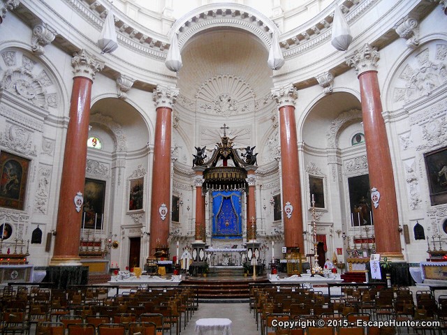 Inside the Carmelite Church