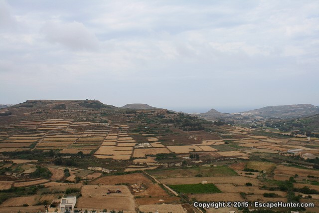 Agricultural lands on Gozo