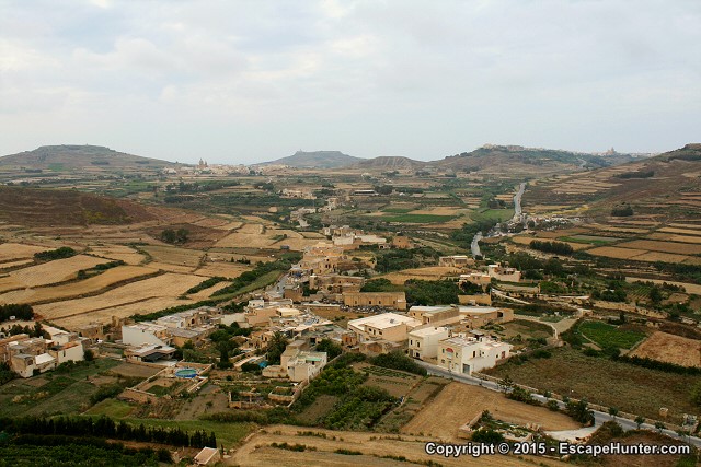 Gozo landscape view