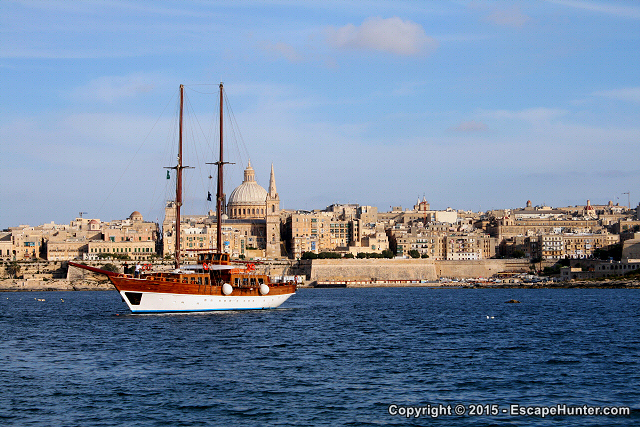 Old cruise boat, Malta