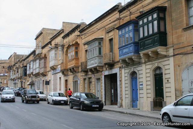 Maltese traditional balconies