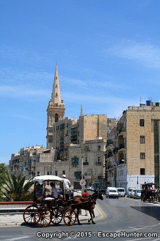 Chariot in Valletta