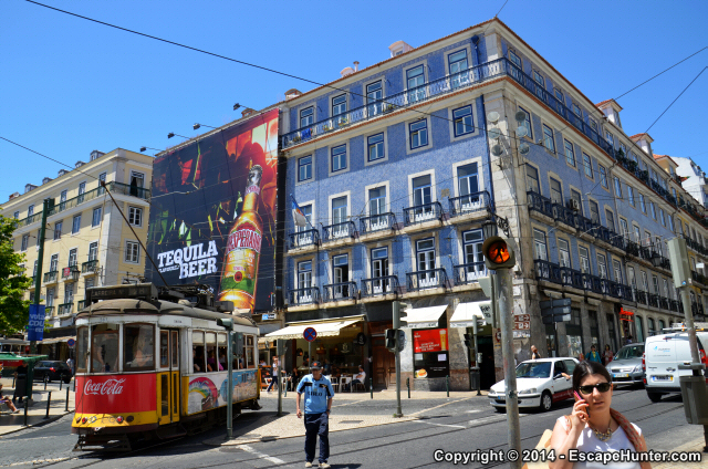 Praça Luis Camões in Chiado, Lisbon