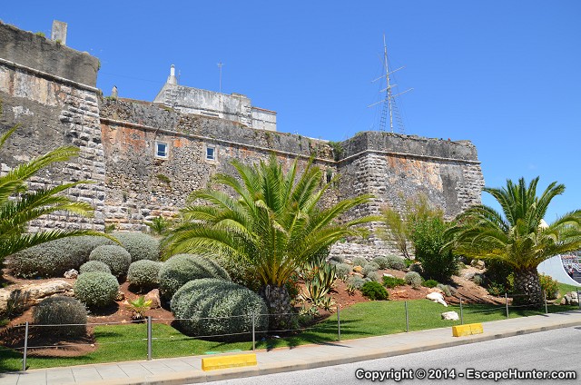 Fortress near the marina