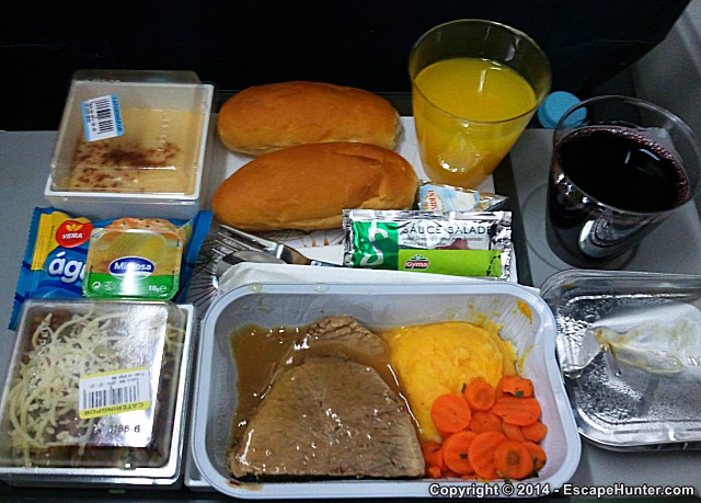 TAP Airline meal