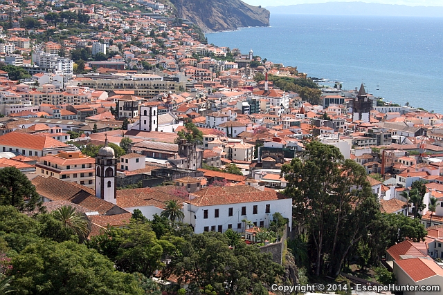 Central Funchal zoomed in