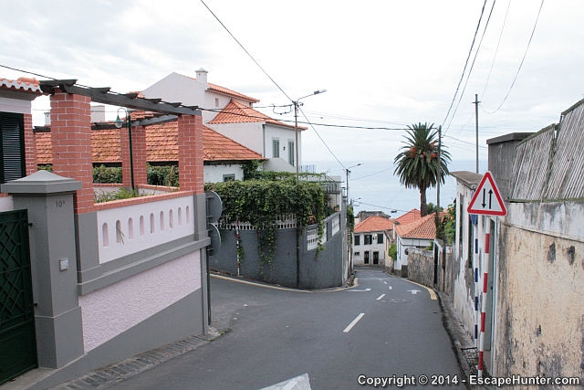 Narrow street in Funchal