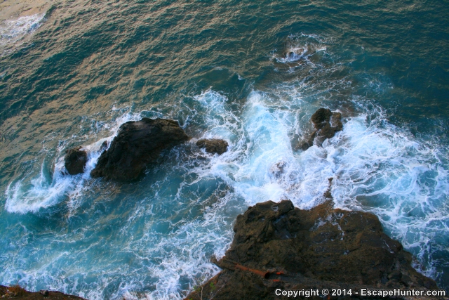 Wild waters near Funchal