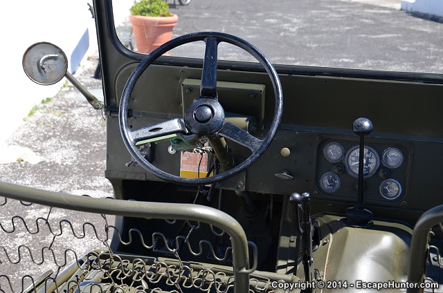 Willy's Jeep interior