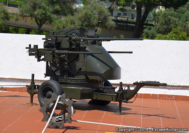 4-barrel anti-aircraft gun