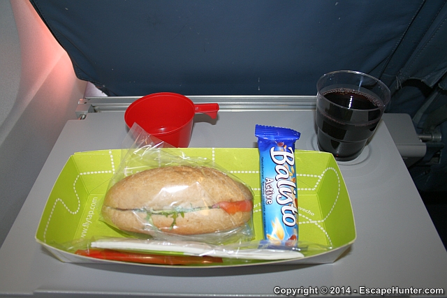 TAP Portugal airline meal