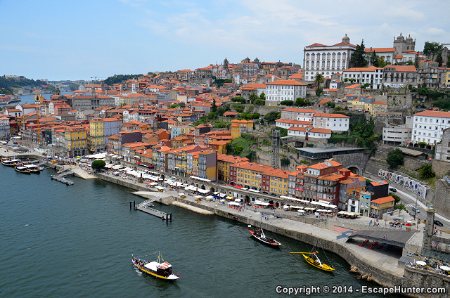 Porto riverside area