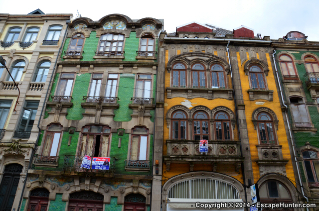 Rua da Alexandre Braga nice buildings