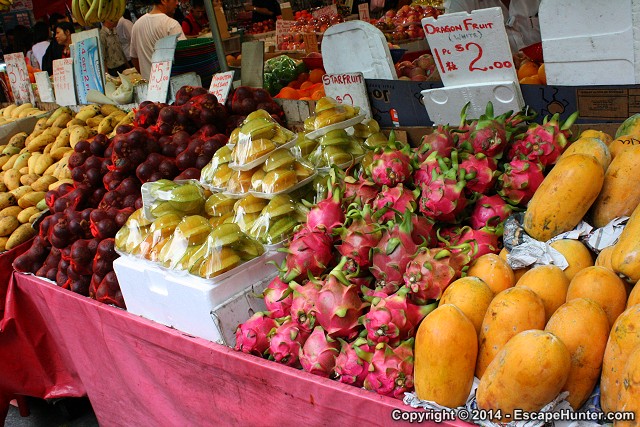 Bugis fruits and vegetables