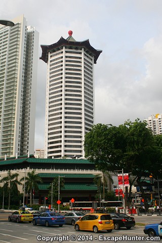 Glimpse of Orchard Road