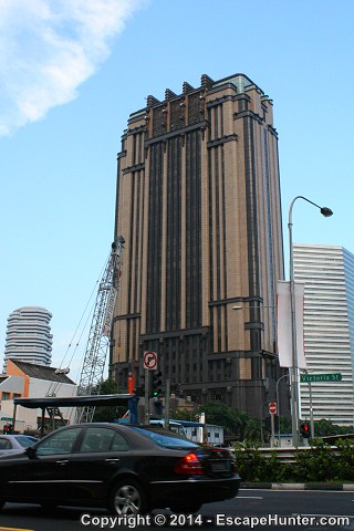 The full Parkview Square skyscraper