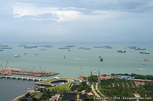 Singapore Straits ships