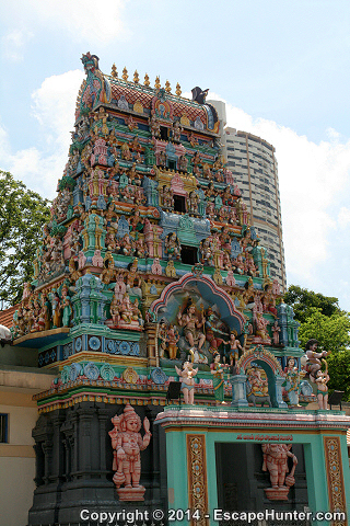 The gopuram