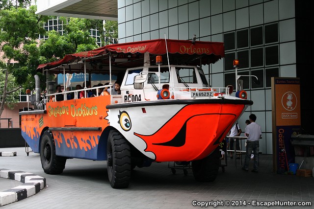 DUCKtours amphibious bus