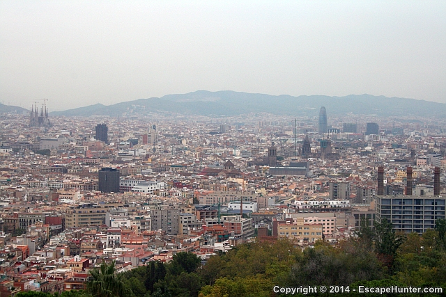 Barcelona skyline