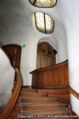 Casa Batlló entrance and stairs