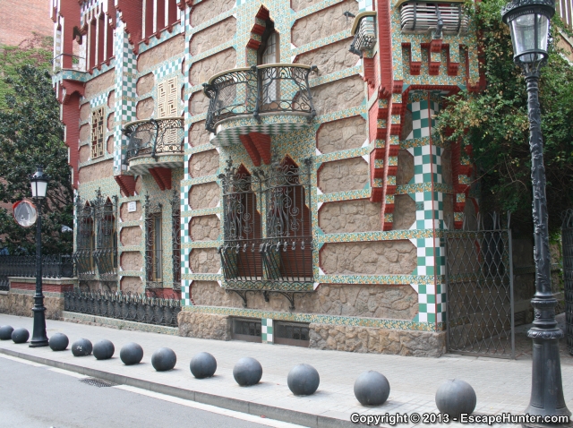 Street view of Casa Vicens