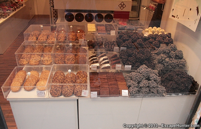 Barcelona chocolates and cookies