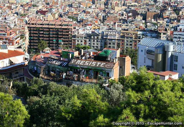 View from Güell Park
