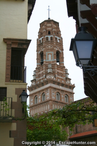 Tower inside the Poble Espanyol